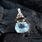 Multi Stone Delicate Egyptian 92.5 Silver Toi et Moi Yasmine propsel multicolor Pendant Jewellery