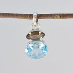 Multi Stone Delicate Egyptian 92.5 Silver Toi et Moi Yasmine propsel multicolor Pendant Jewellery