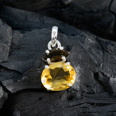 マルチストーンの繊細なトルコシルバー製Toi et Moi Zoe バレンタイン マルチカラーペンダントジュエリー