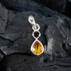 Multi Stone Minimalist Korean 925 Silver Toi et Moi Yingi Abstract multicolor Pendant Jewelry