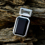 Multi Stone Whisper-thin Latin American Silver Toi et Moi Ángeles Contemporary multicolor Pendant Jewelry