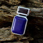 Multi Stone Whisper-thin Egyptian 92.5 Silver Toi et Moi Bruna Love multicolor Pendant Jewellery