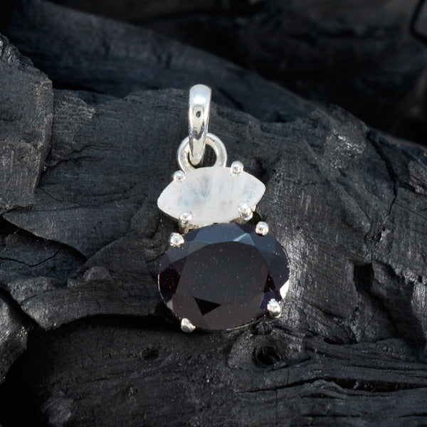 Multi Stone Delicate Moroccan Sterling Silver Toi et Moi Zoey Luxurious multicolor Pendant Jewellery