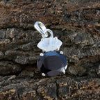 Multi Stone Delicate Moroccan Sterling Silver Toi et Moi Zoey Luxurious multicolor Pendant Jewellery