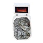 Multi Stone Whisper-thin Turkish Silver Toi et Moi multicolor Pendant