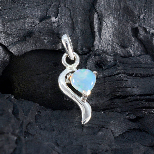 Opal Minimalist Japanese 92.5 Silver Solitaire Yuna valentine White Pendant Jewellery
