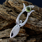 Peridot Tiny Spanish 92.5 Silver Solitaire Eva propsel Green Pendant Jewellery