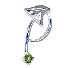 Peridot Classic Spanish Sterling Silver Solitaire Lourdes Eternity Green Pendant Jewellery