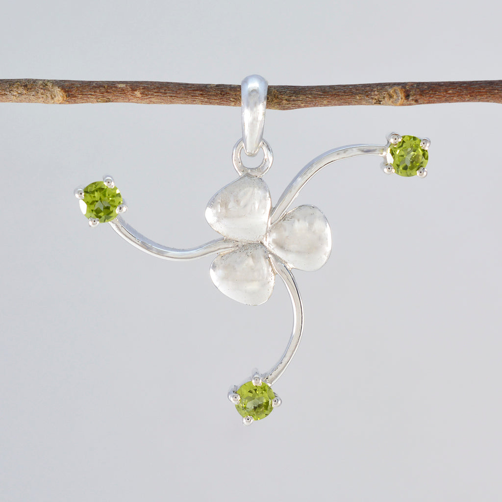 Peridot Tiny Russian 925 Silver Trilogy Ines Fairytale Green Pendant Jewelry