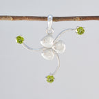 Peridot Tiny Russian 925 Silver Trilogy Ines Fairytale Green Pendant Jewelry