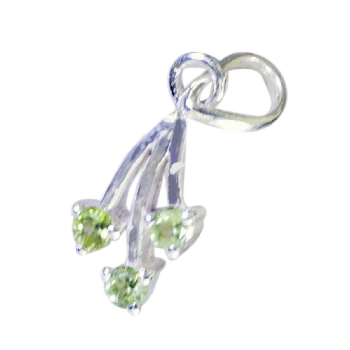 Peridot Featherlight Egyptian 925 Silver Trilogy Scarlett Feminine Green Pendant Jewelry