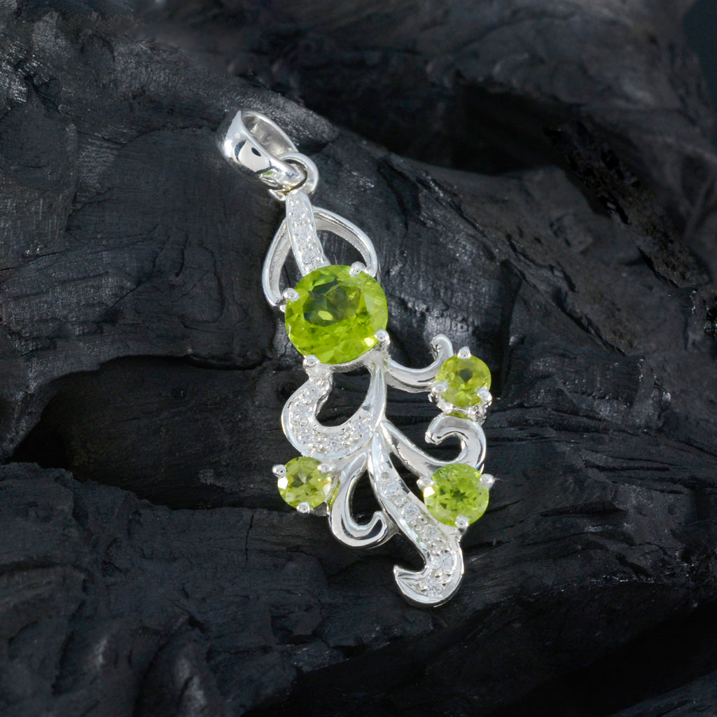 Peridot Edgy Australian 925 Silver multiple Dayana Romantic Green Pendant Jewelry