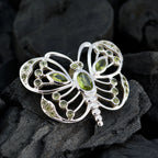 Peridot Whisper-thin Australian 92.5 Silver multiple Julia wedding Green Pendant Jewellery