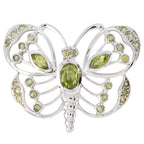 Peridot Whisper-thin Australian 92.5 Silver multiple Green Pendant