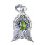 Peridot Eye-catching Middle Eastern 925 Silver multiple Green Pendant
