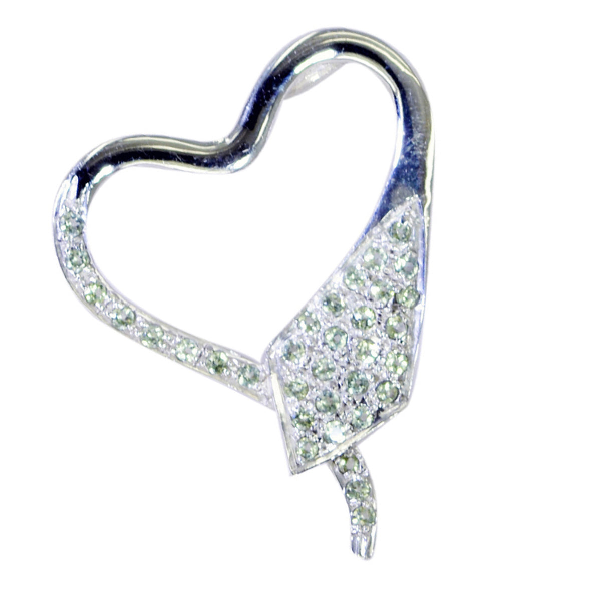 Peridot Tiny Middle Eastern 92.5 Silver multiple Mila Glamorous Green Pendant Jewellery