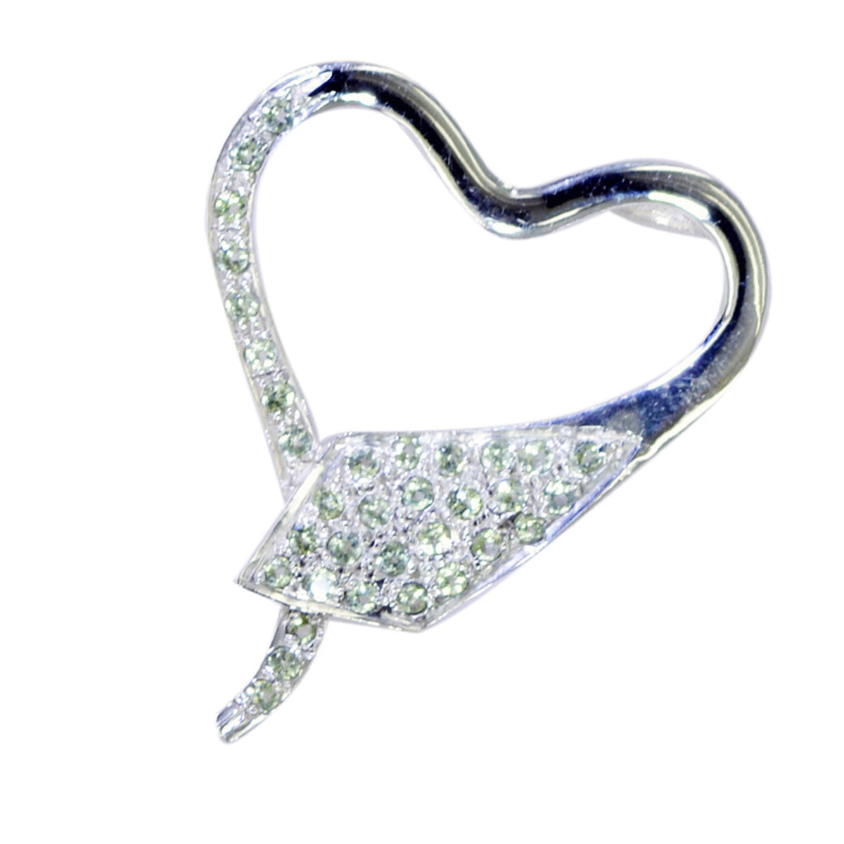 Peridot Tiny Middle Eastern 92.5 Silver multiple Mila Glamorous Green Pendant Jewellery