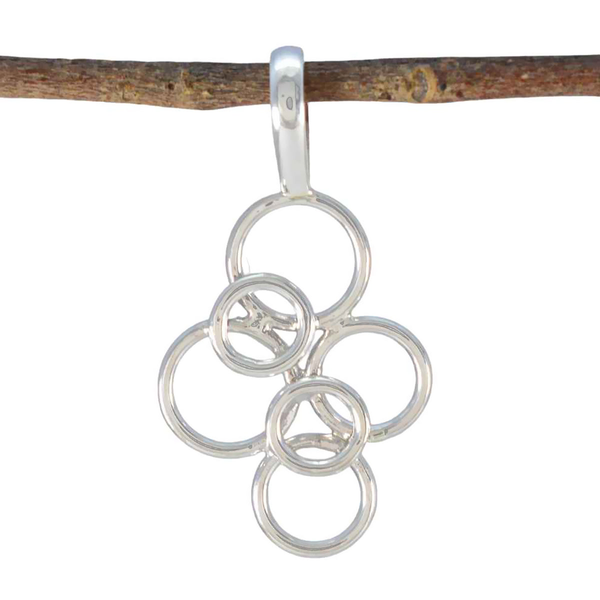 Plain Minimalist Japanese Sterling Silver plain Plain Pendant