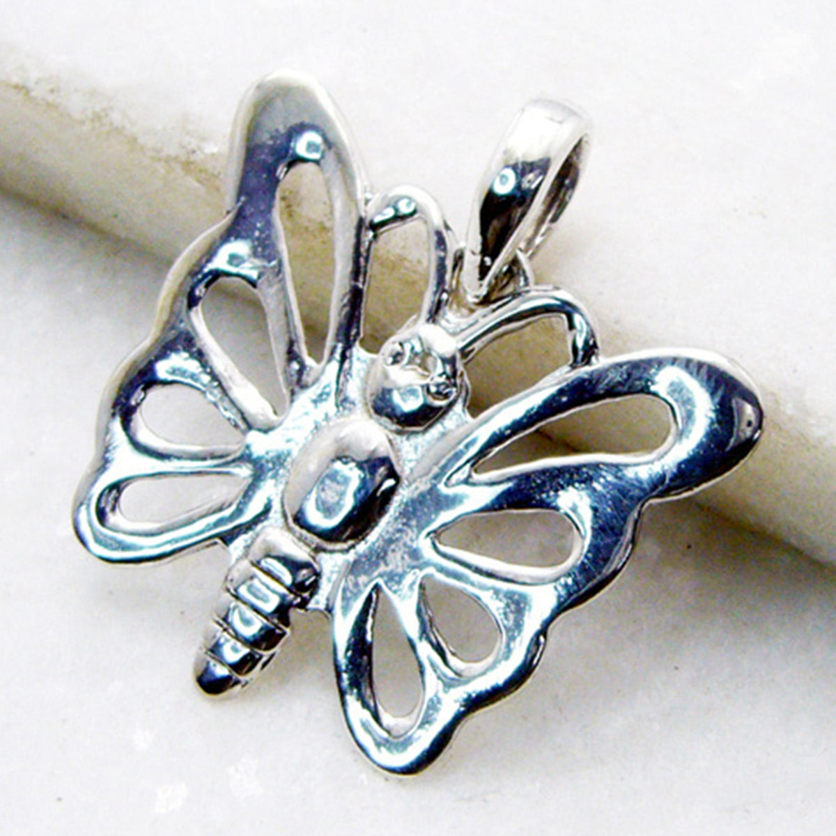 Plain Essential Moroccan 92.5 Silver plain Daniela Glamorous Gray Pendant Jewellery