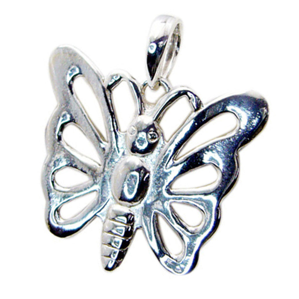 Plain Essential Moroccan 92.5 Silver plain Daniela Glamorous Gray Pendant Jewellery
