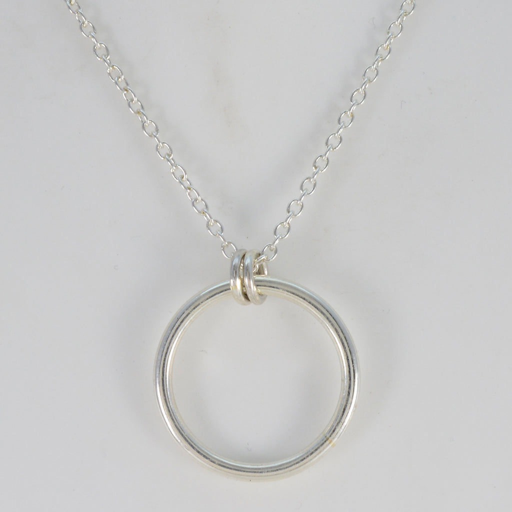 Plain Whisper-thin Moroccan Silver plain Yasmin Feminine Gray Pendant Jewelry