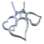 Plain Dainty Egyptian 925 Silver plain Dayana Fairytale Gray Pendant Jewelry