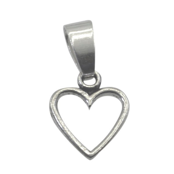 Schlichter, schlichter Anhänger aus türkischem Silber