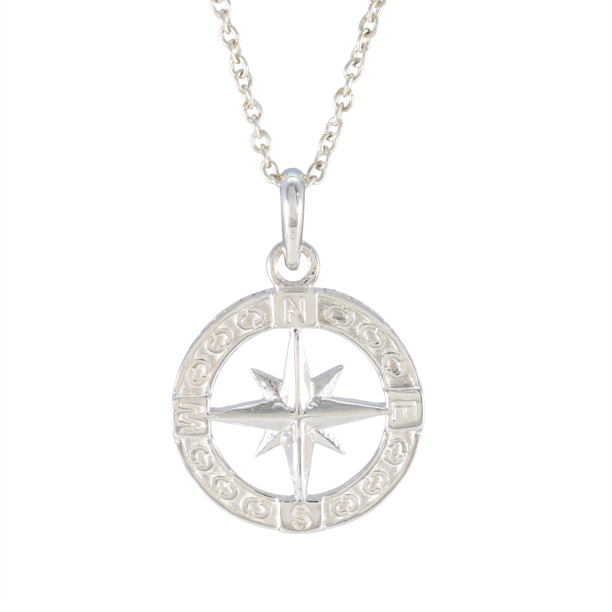 Plain Slim Latin American Sterling Silver plain Plain Pendant