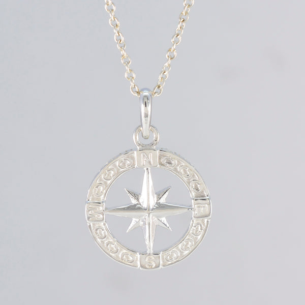 Plain Slim Latin American Sterling Silver plain Yasmine Sophisticated Gray Pendant Jewellery