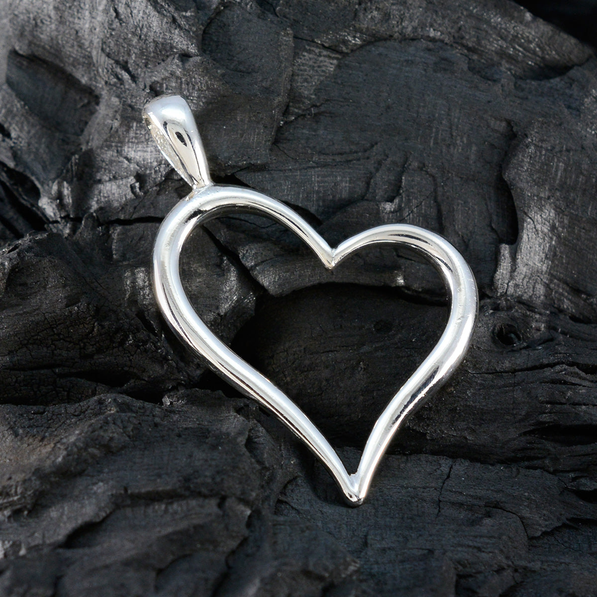 Plain Dainty Turkish 92.5 Silver plain Zoe Fairytale Gray Pendant Jewellery