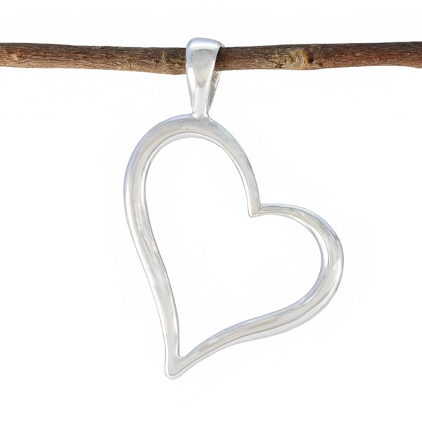 Plain Dainty Turkish 92.5 Silver plain Plain Pendant
