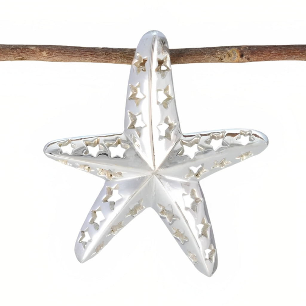 Plain Edgy Moroccan Silver multiple Plain Pendant