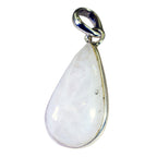 Rainbow Moonstone Versatile Latin American Silver Solitaire Andrea Bubble White Pendant Jewelry