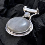 Rainbow Moonstone Edgy Russian Sterling Silver Toi et Moi Mila Eternity White Pendant Jewellery