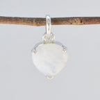 Rainbow Moonstone Delicate Spanish Sterling Silver Solitaire Isabella Fairytale White Pendant Jewellery