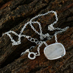 Rainbow Moonstone Classic Spanish 925 Silver Solitaire Alice Armor White Pendant Jewelry