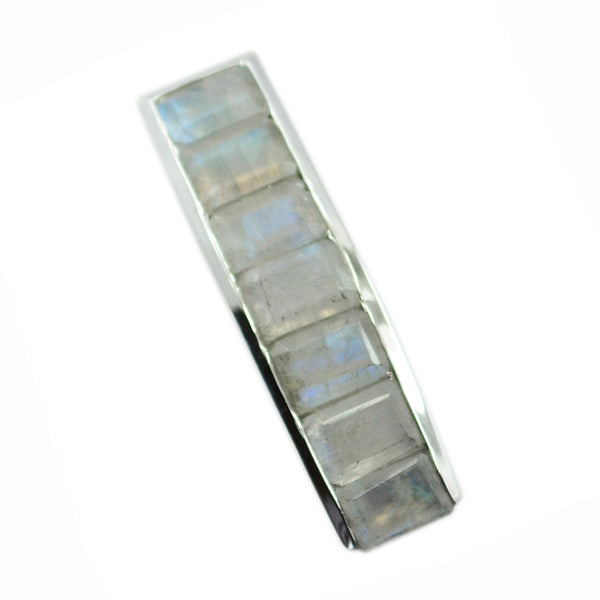 Rainbow Moonstone Eye-catching Mexican Silver multiple Antonia Luxurious White Pendant Jewelry