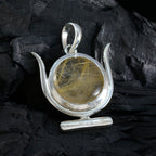 Rose Quartz Dainty Italian 925 Silver Solitaire Lucy Heart Pink Pendant Jewelry