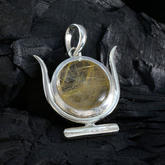 Rose Quartz Dainty Italian 925 Silver Solitaire Lucy Heart Pink Pendant Jewelry