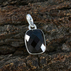 Smoky Quartz Whisper-thin American 925 Silver Solitaire Anna Modern Brown Pendant Jewelry
