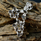 smoky quartz Slim Mexican 92.5 Silver multiple Hanna Luxurious Brown Pendant Jewellery