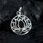 Smoky Quartz Dainty French 92.5 Silver Solitaire Eleanor Rope-Wire Brown Pendant Jewellery