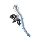 Smoky Quartz Featherlight Moroccan Sterling Silver Trilogy Anna Feminine Brown Pendant Jewellery