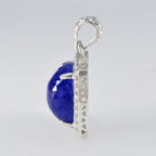 Tanzanite Statement American 92.5 Silver multiple Audrey Sophisticated Blue Pendant Jewellery