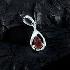 トルマリンの繊細なスペイン産925シルバーソリティアEllaアブストラクトマルチカラーペンダントジュエリー