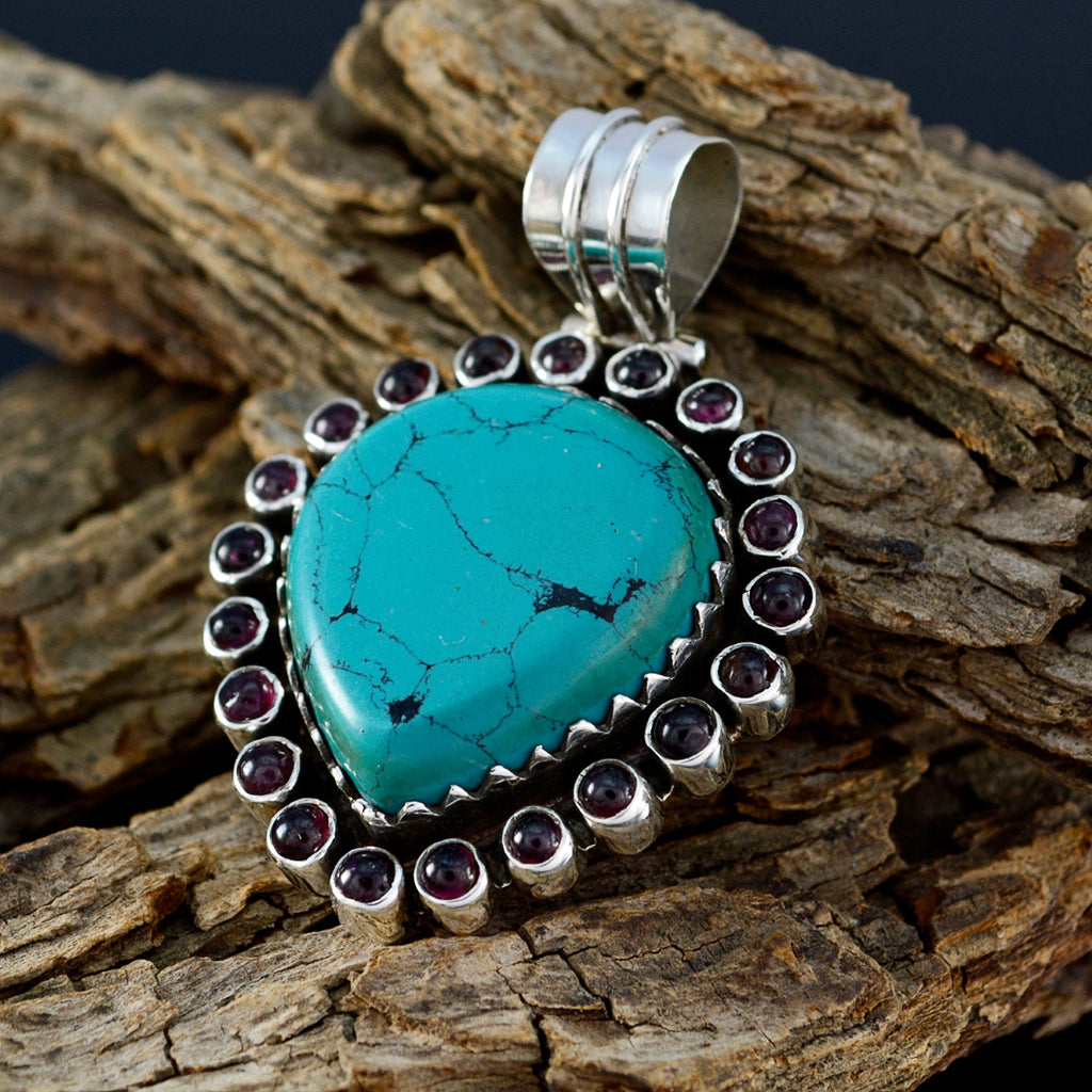 Turquoise Statement Latin American 92.5 Silver multiple Isabella Cultural Blue Pendant Jewellery