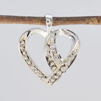 White CZ Dainty Middle Eastern 92.5 Silver multiple Lucy wedding White Pendant Jewellery