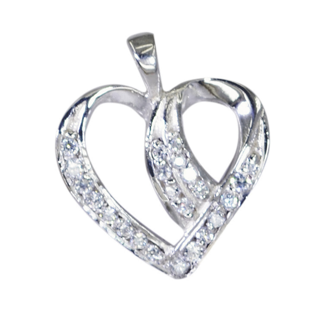 White CZ Dainty Middle Eastern 92.5 Silver multiple Lucy wedding White Pendant Jewellery