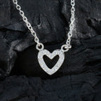 White CZ Dainty African 925 Silver multiple Marie Romantic White Pendant Jewelry