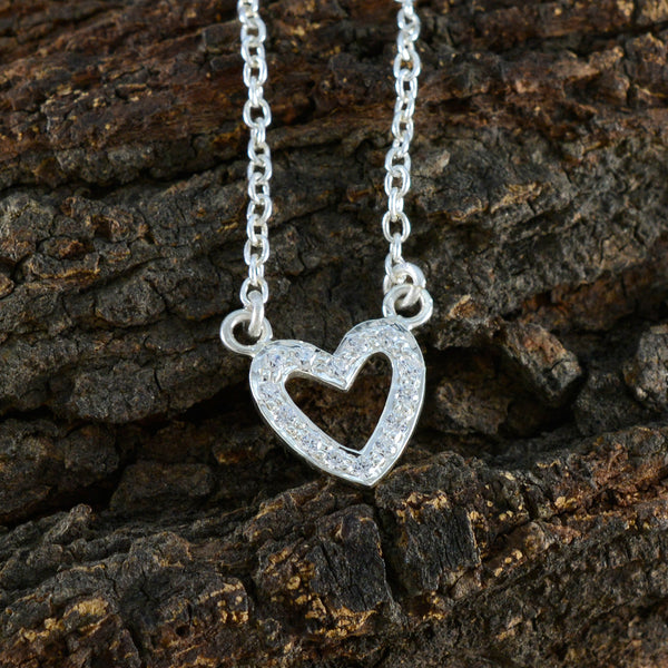 White CZ Dainty African 925 Silver multiple Marie Romantic White Pendant Jewelry